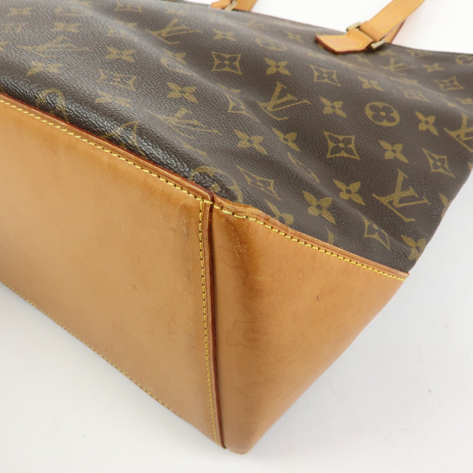 Louis Vuitton Monogram Cabas Mezzo Tote Bag Shoulder Bag M51151
