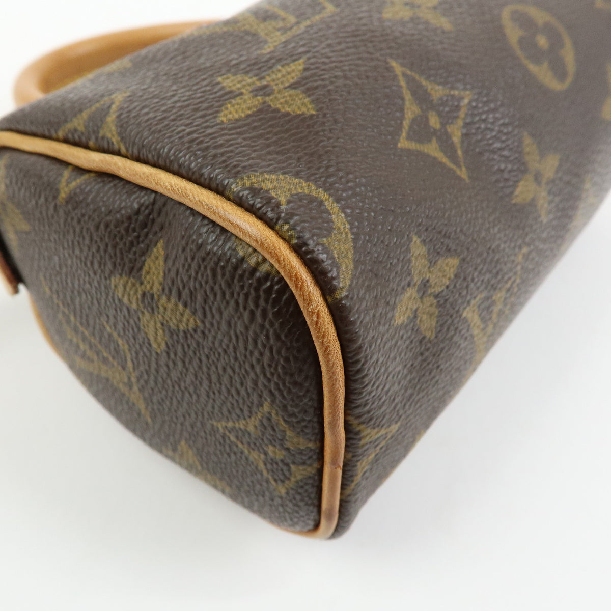 Louis Vuitton Monogram Canvas Mini Speedy Hand Bag Brown M41534