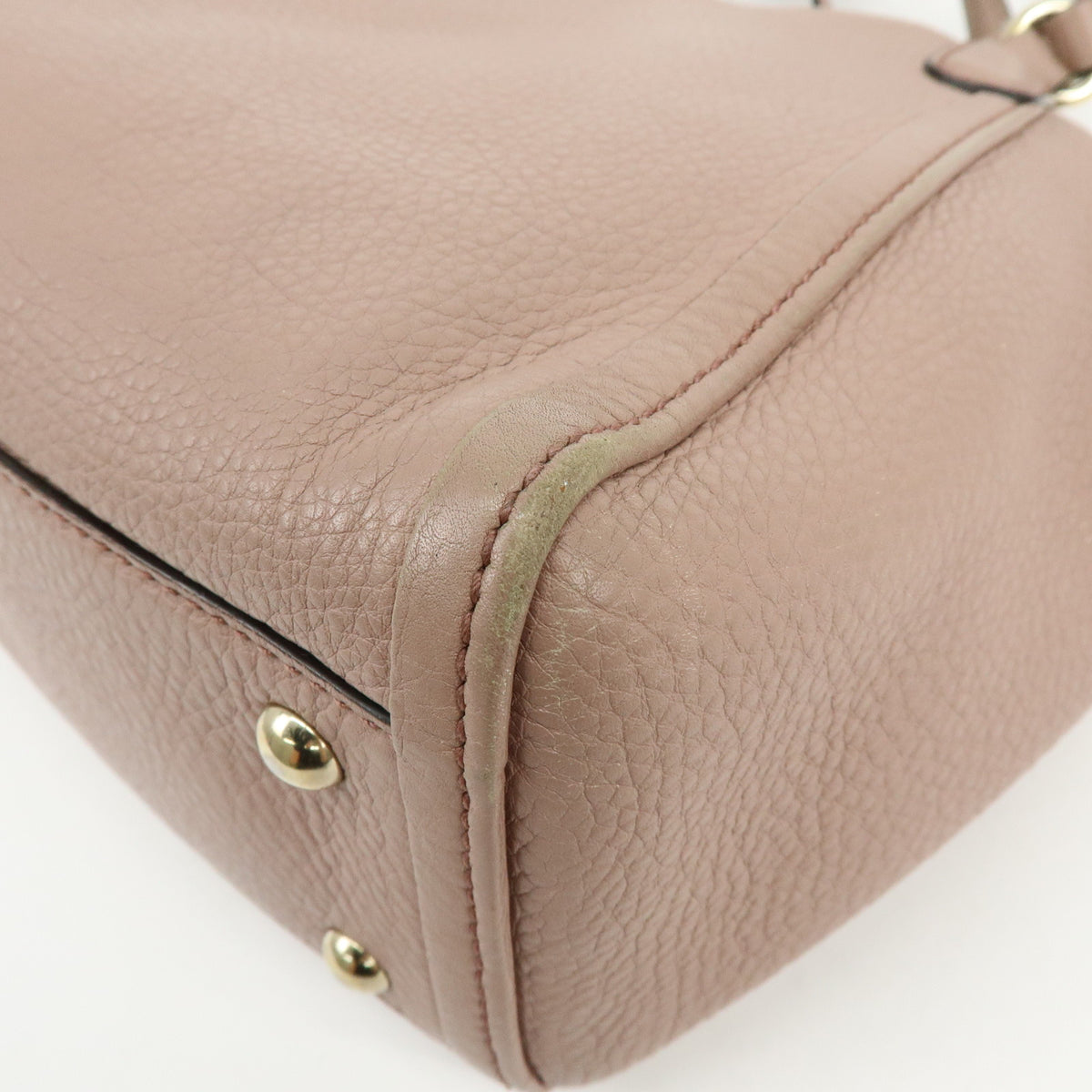 GUCCI SOHO Interlocking G 2Way Hand Bag Japan Limited Pink Beige 336751