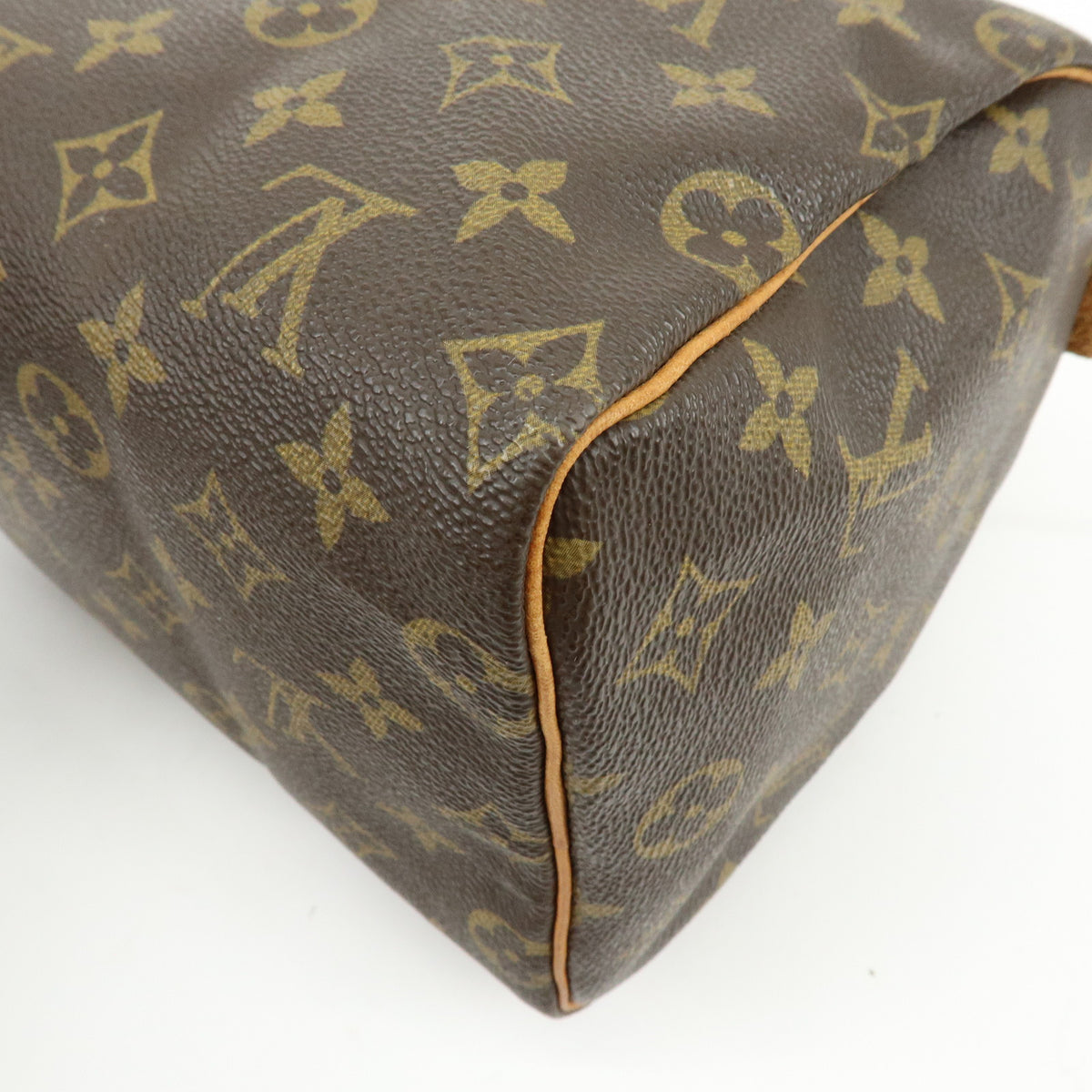 Louis Vuitton Monogram Speedy 25 Boston Bag Hand Bag Brown M41528