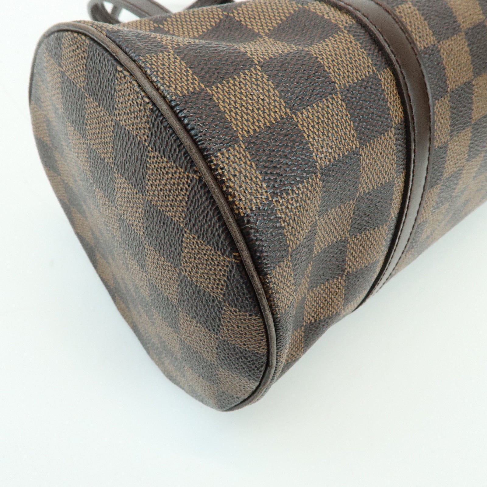 Louis Vuitton Damier Ebene Papillon 30 Hand Bag Brown N51303