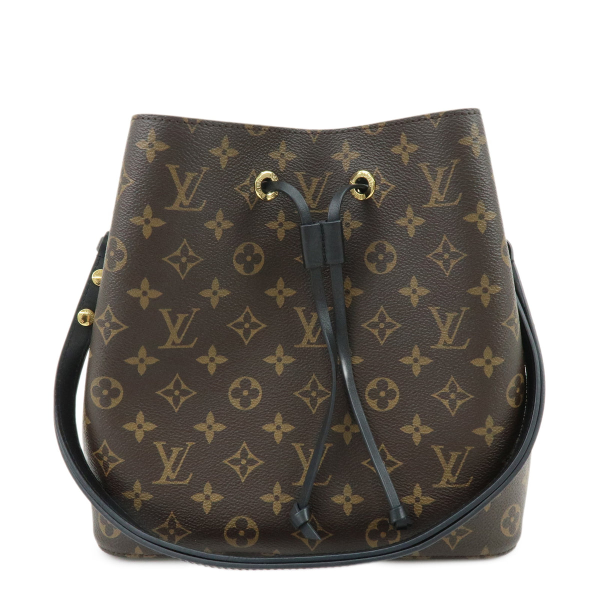 Louis Vuitton Monogram Neo Noe Shoulder Bag Noir M44020