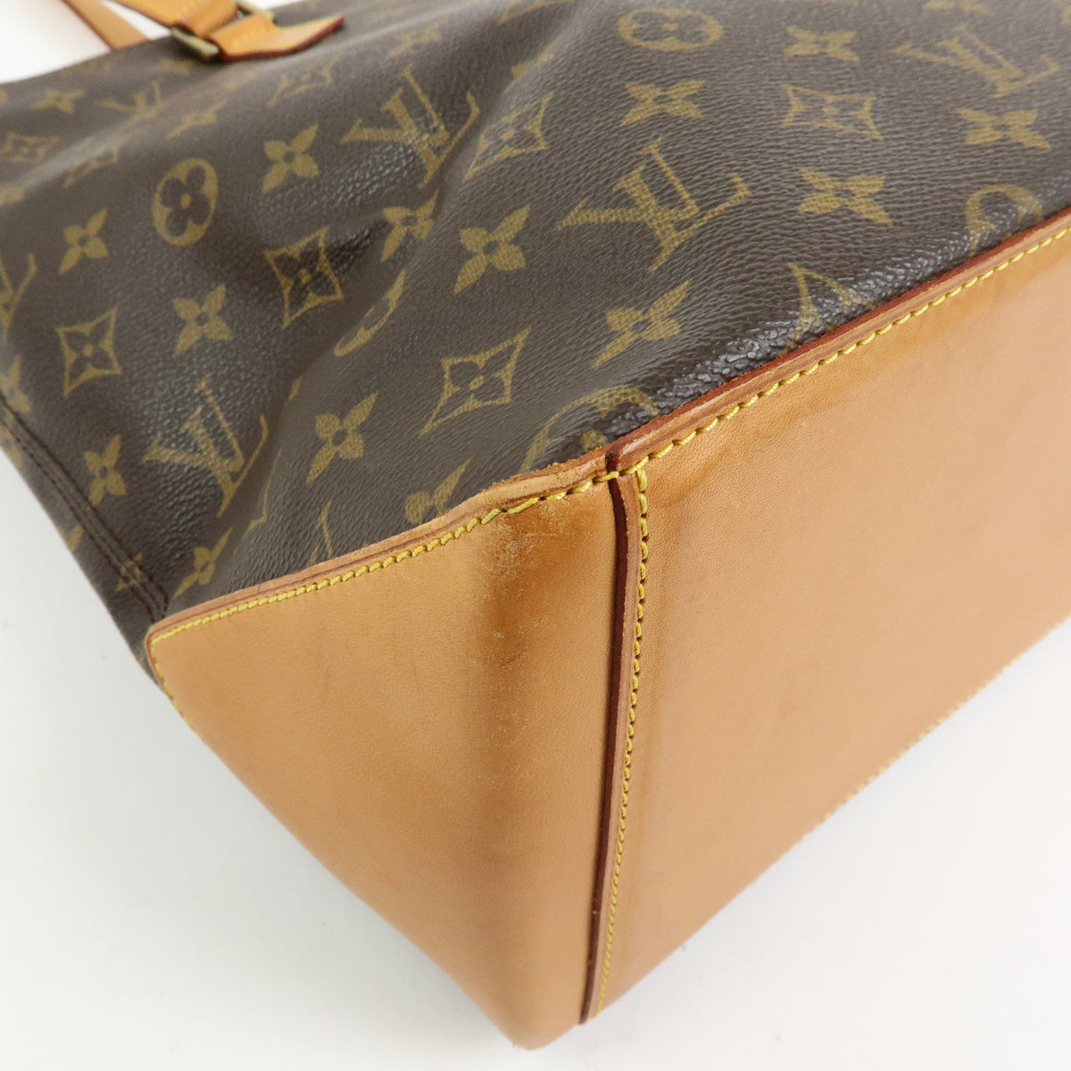 Louis Vuitton Monogram Cabas Mezzo Tote Bag Shoulder Bag M51151