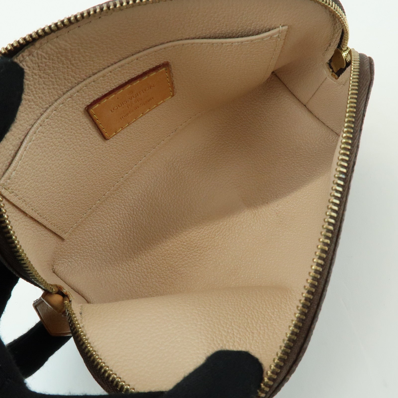 Louis Vuitton Monogram Pochette Cosmetic PM Pouch Brown M47515