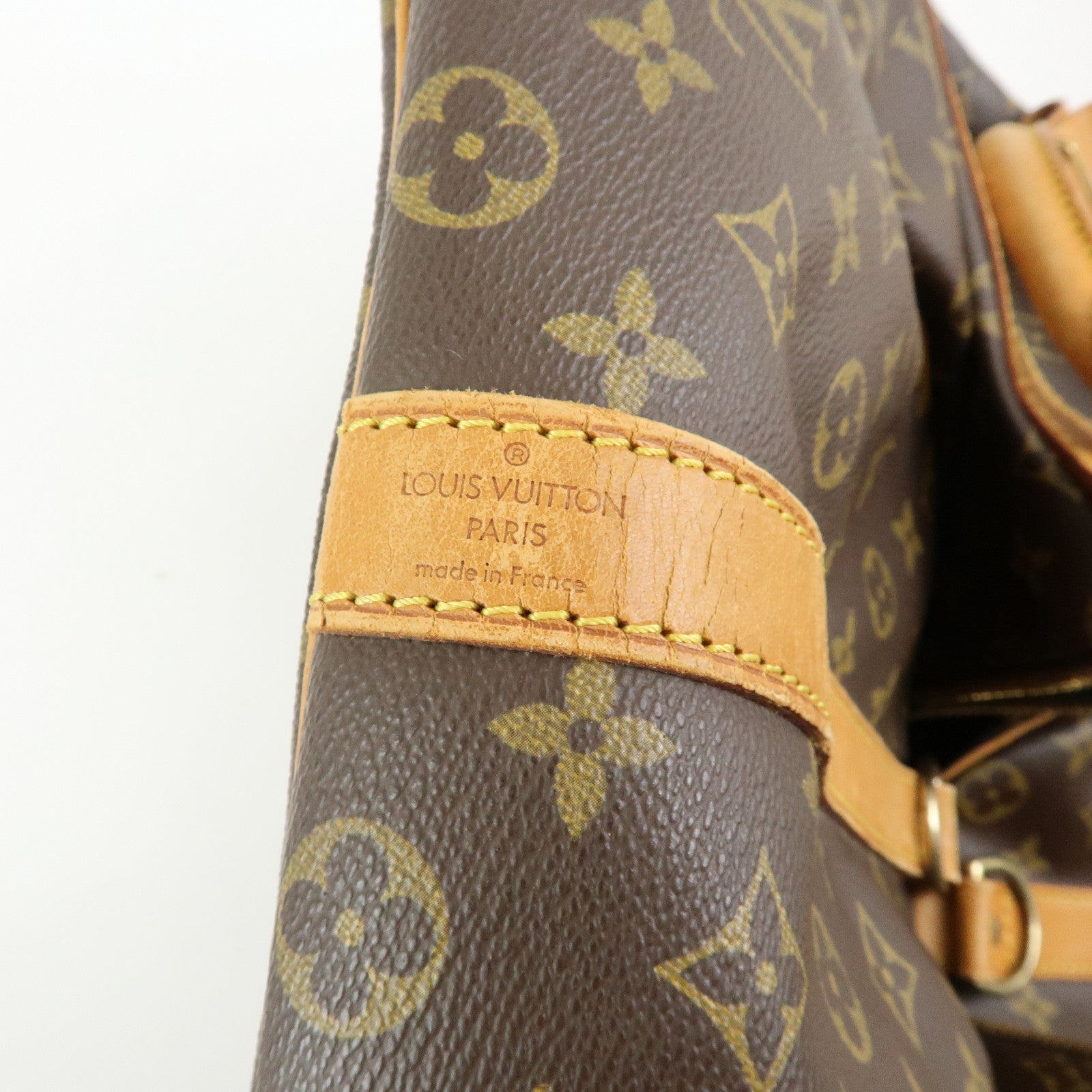 Louis Vuitton Monogram Keep All 50 Bandouliere Boston Bag Brown M41416