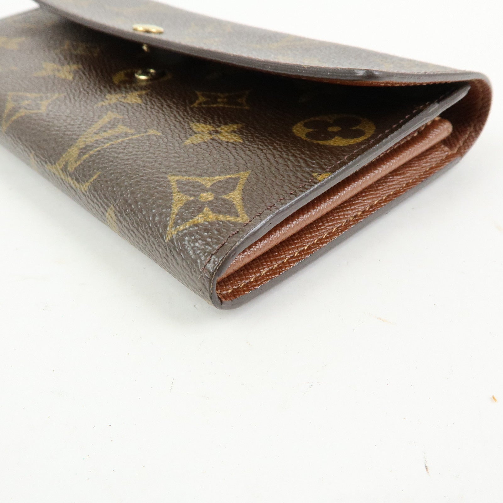 Louis Vuitton Monogram Porte Monnaie Credit Long Wallet M61726