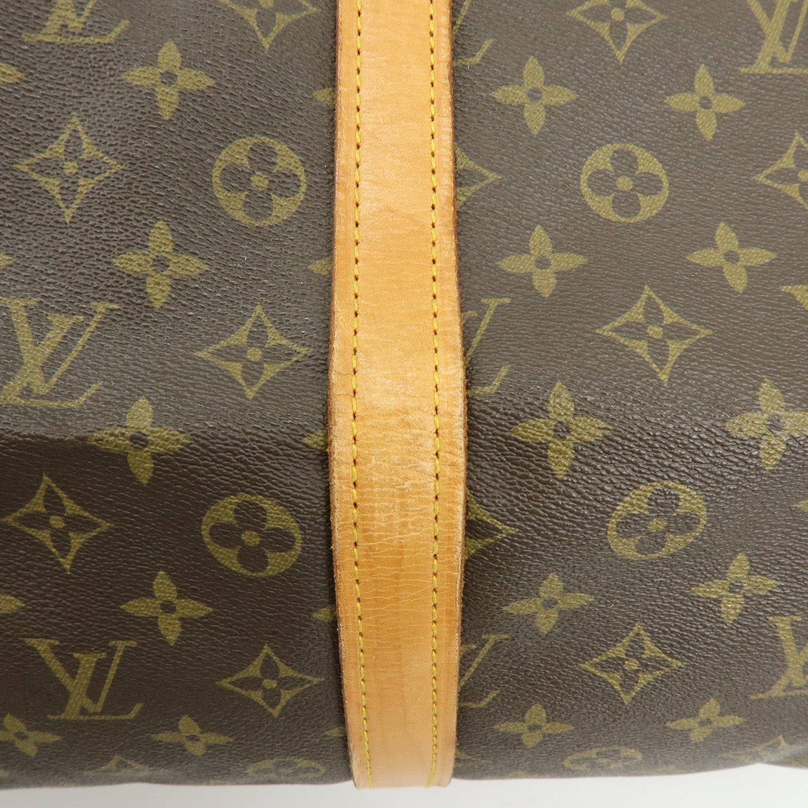 Louis Vuitton Monogram Keep All 60 Boston Bag Brown M41422