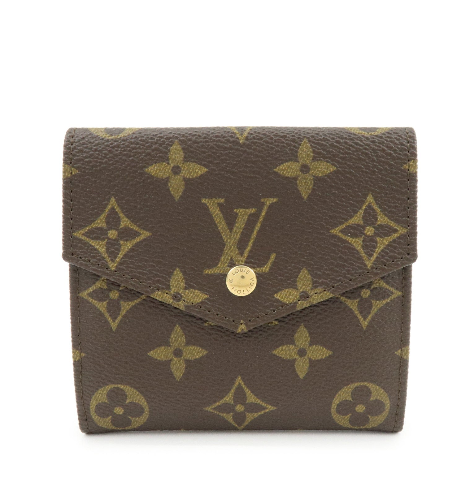 Louis Vuitton Monogram Porte Monnaie Billet Carte Credit M61660