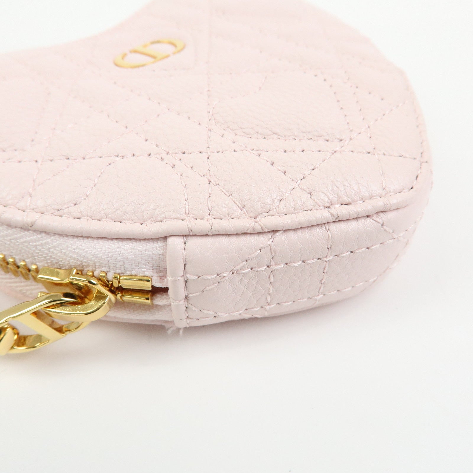 Christian Dior Cannage Dioramour Dior Caro Leather Chain Shoulder Bag