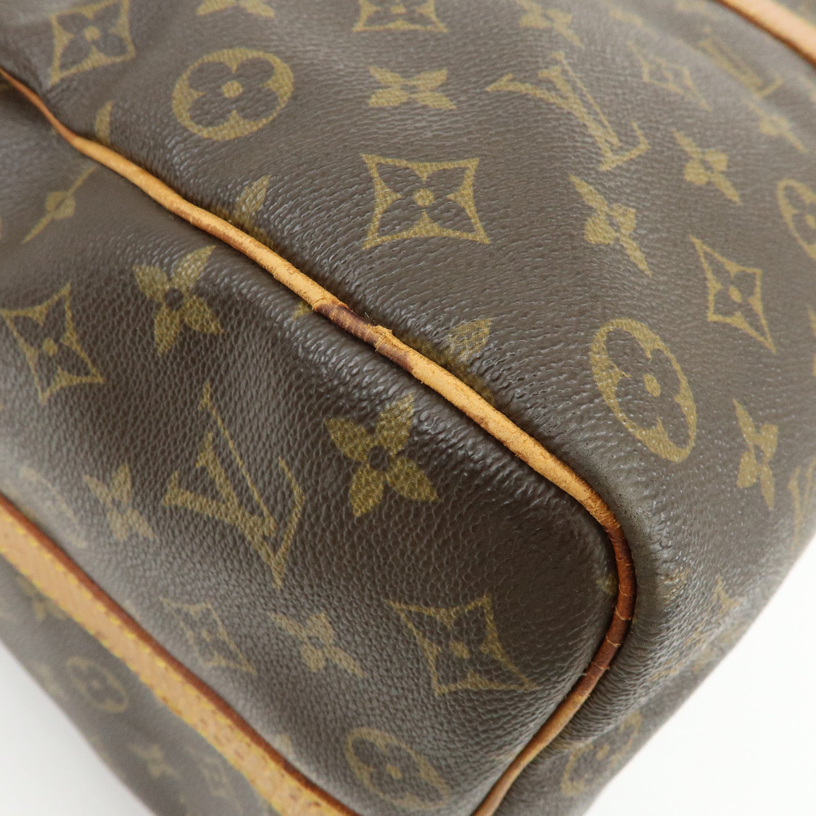 Louis Vuitton Monogram Keep All Bandouliere 50 Boston Bag Brown M41416