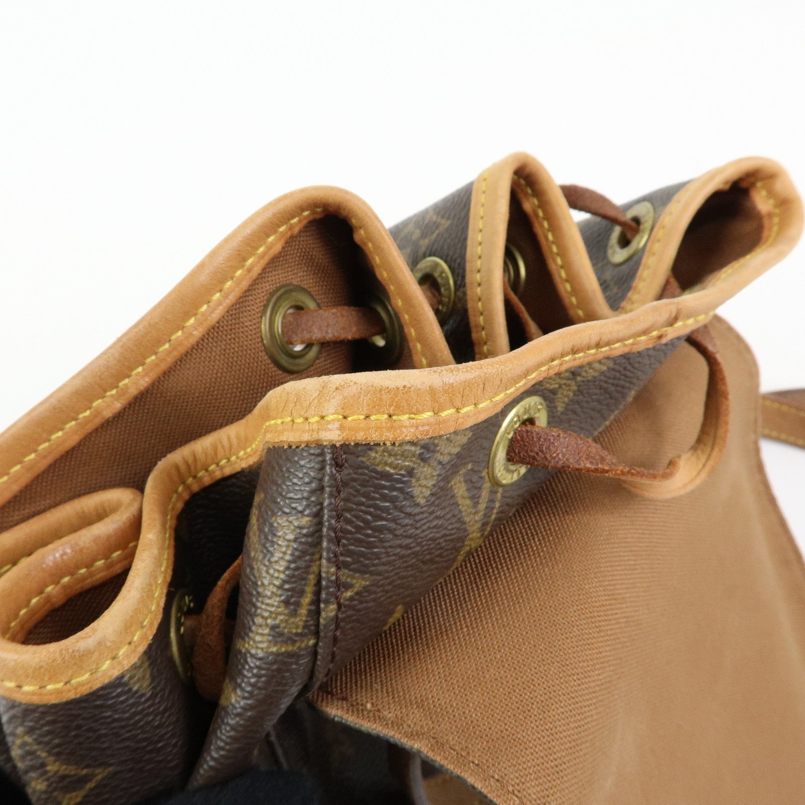 Louis Vuitton Monogram Canvas Montsouris MM Backpack Brown M51136