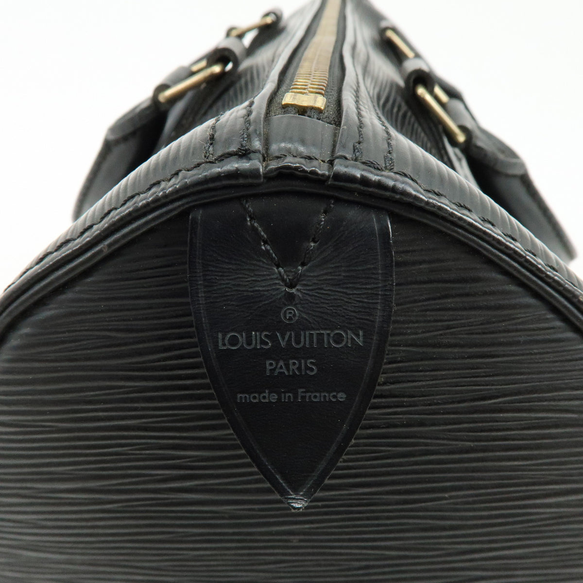 Louis Vuitton Epi Speedy 30 Boston Bag Hand Bag Noir Black M59022