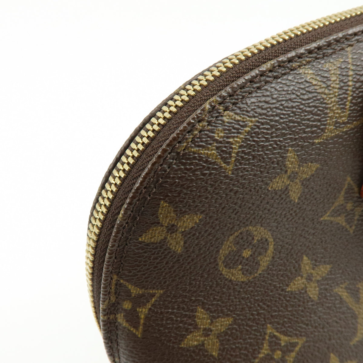 Louis Vuitton Monogram Alma Canvas Leather Hand Bag Brown M51130