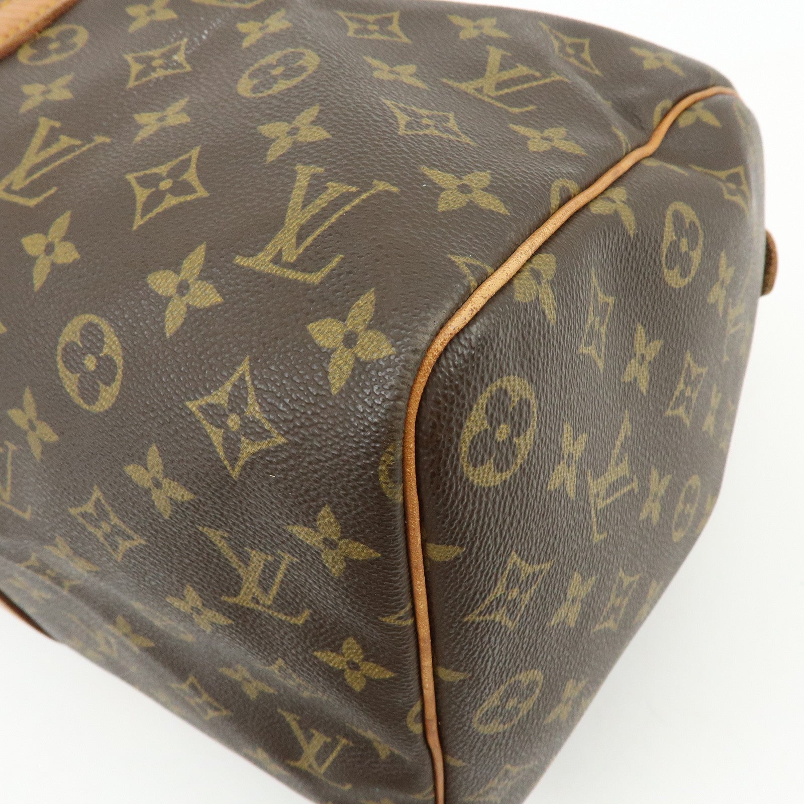 Louis Vuitton Monogram Keep All 45 Boston Bag Brown M41428