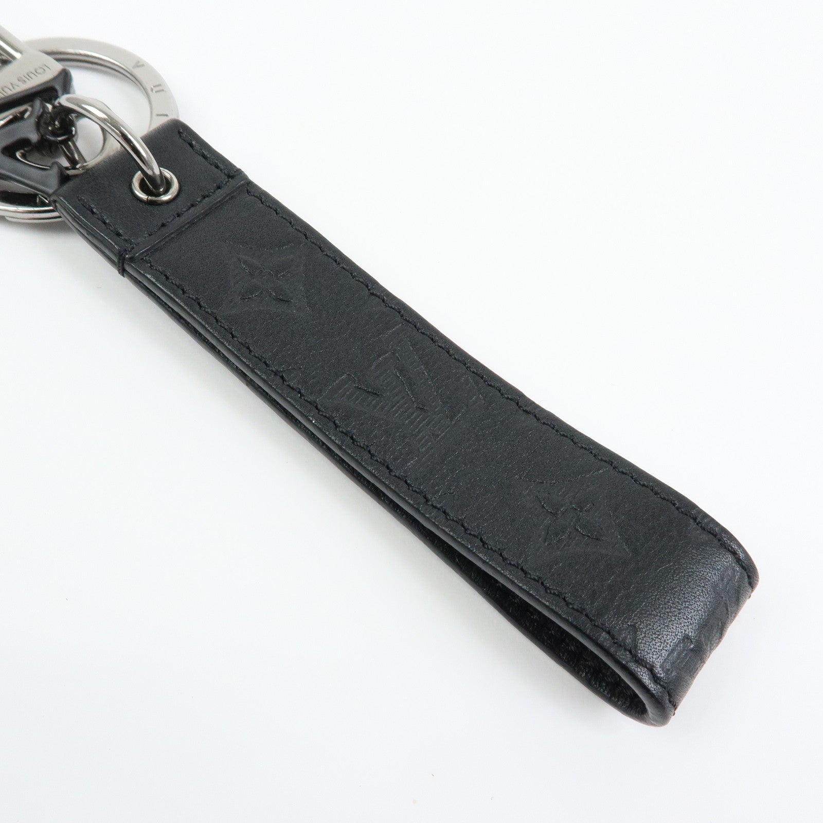 Louis Vuitton Monogram Shadow Porte Cles Dragonne Key Holder M68675