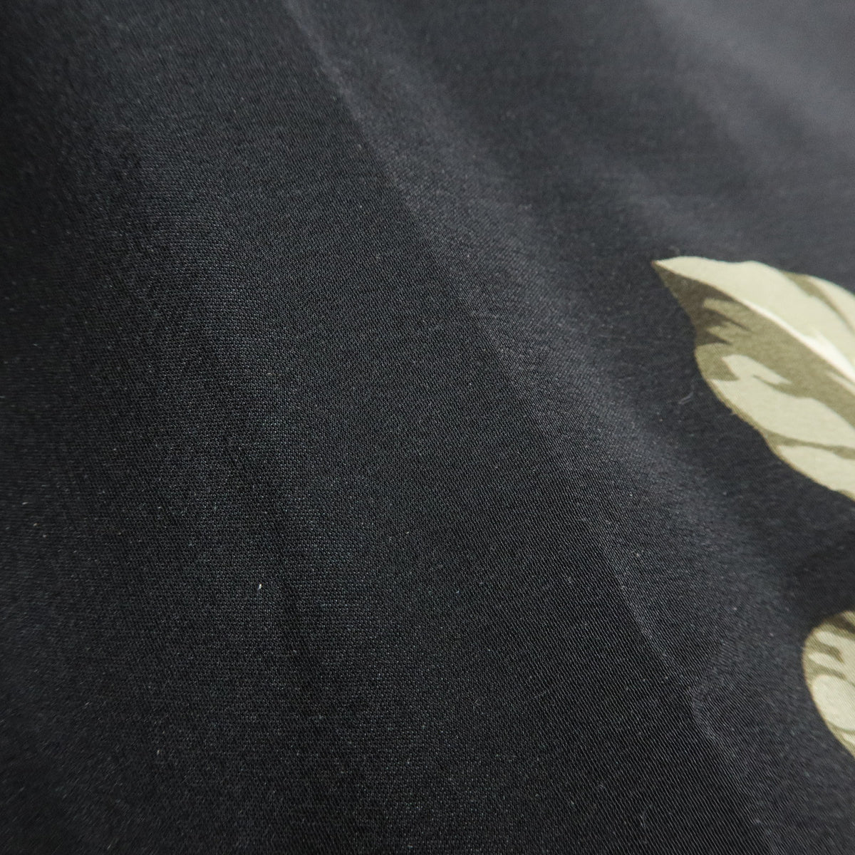 SAINT LAURENT PARIS Silk 100% Floral Scarf Black Red Beige