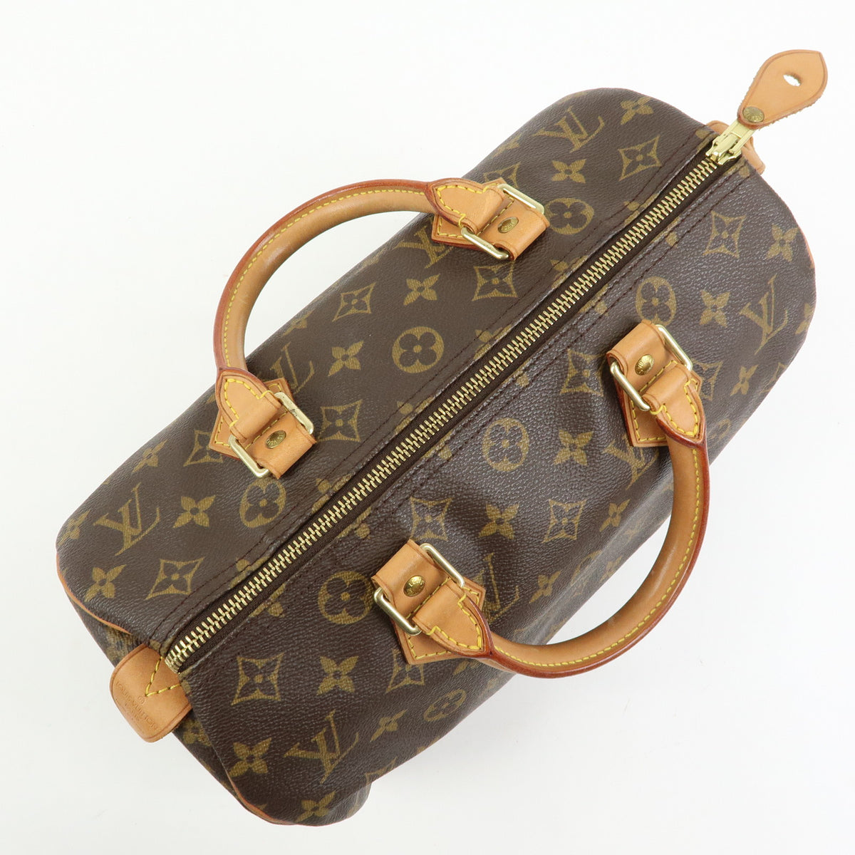 Louis Vuitton Monogram Speedy 30 Boston Bag Hand Bag Brown M41526