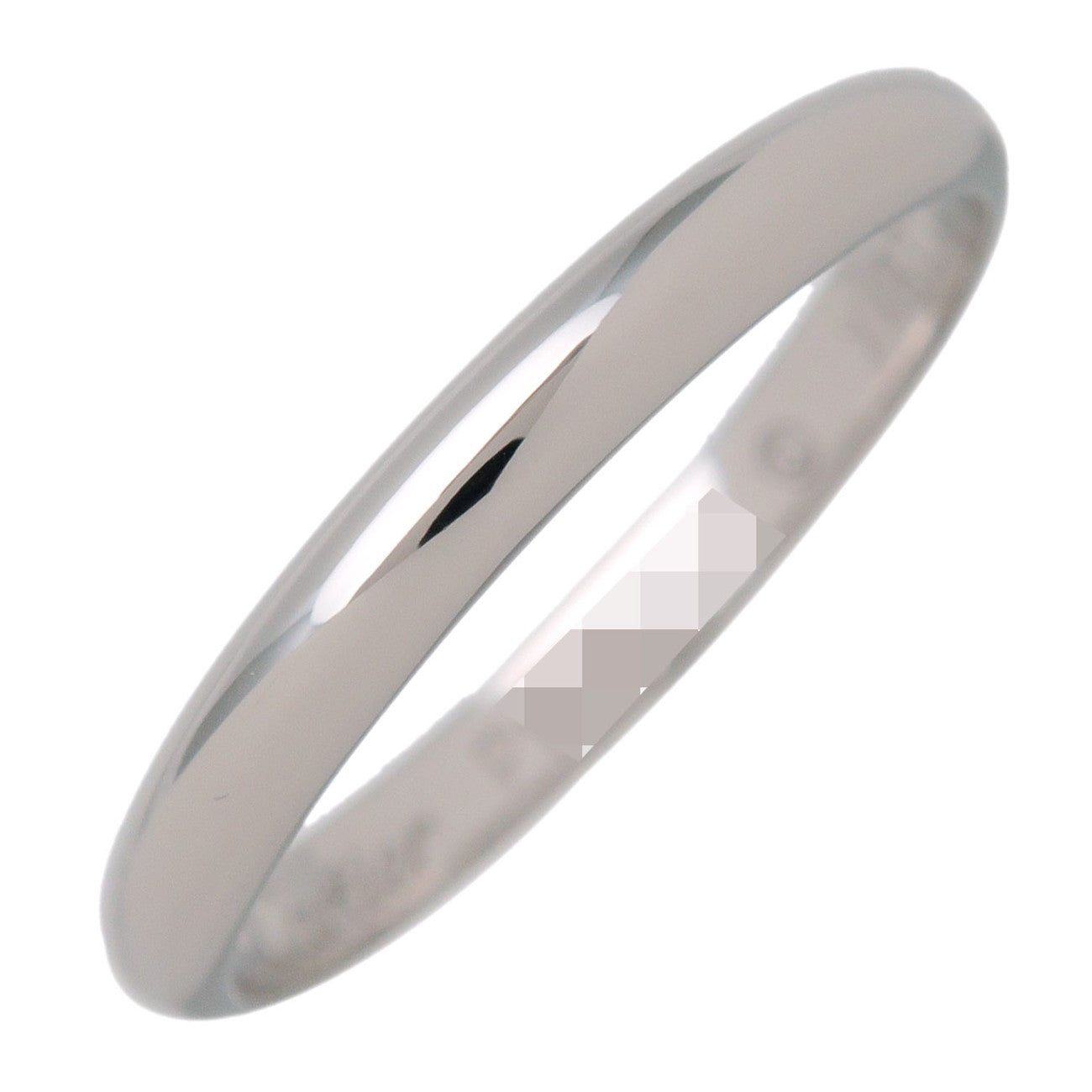 Cartier Wedding Ring PT950 Platinum #53 US6.5 EU53