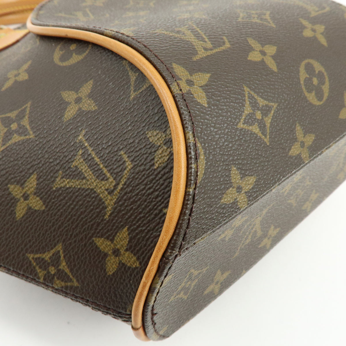 Louis Vuitton Monogram Ellipse PM Hand Bag Brown M51127