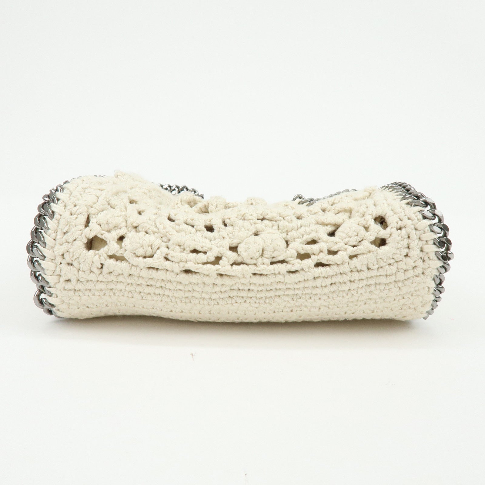 STELLA MCCARTNEY Falabella Canvas Crochet 2Way Hand Bag 391698