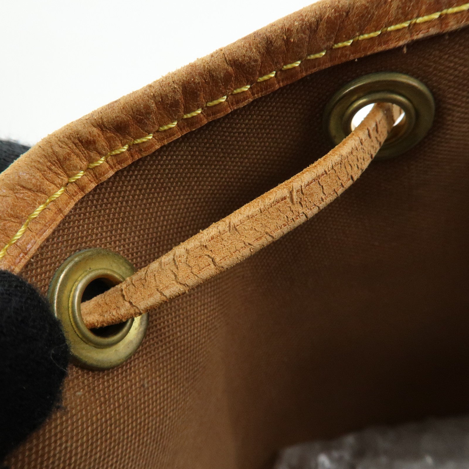 Louis Vuitton Monogram Petit Noe Shoulder Bag Brown M42226