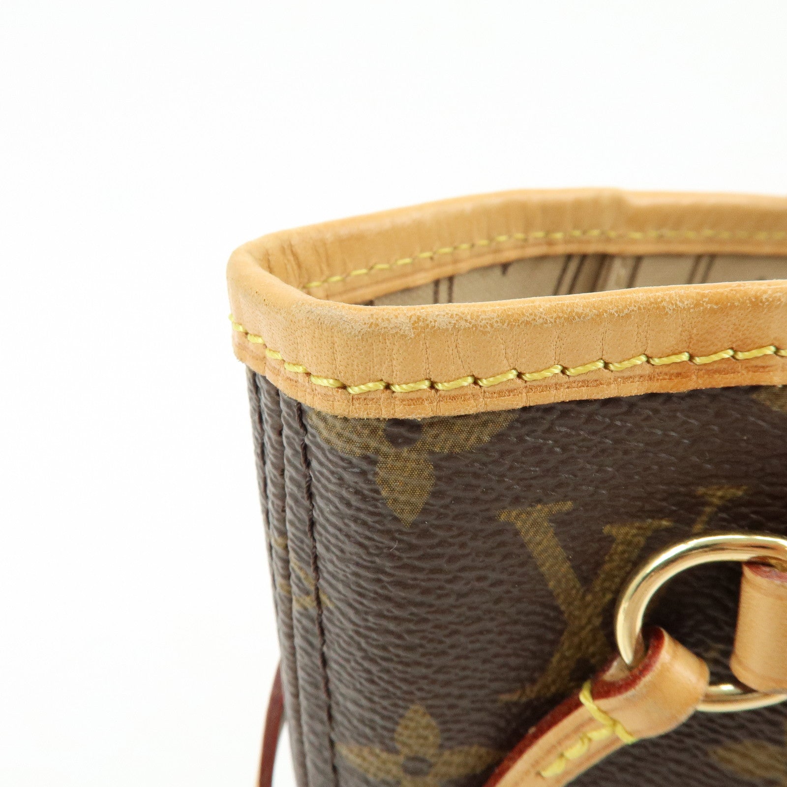 Louis Vuitton Monogram Neverfull PM Tote Bag Hand Bag Brown M40155
