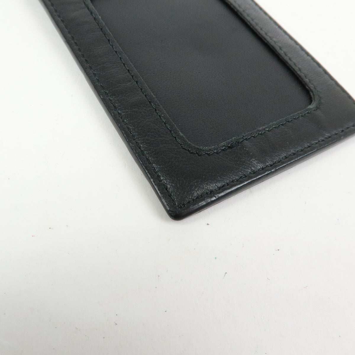 BOTTEGA VENETA Intrecciato Leather Shoulder Card Case Black