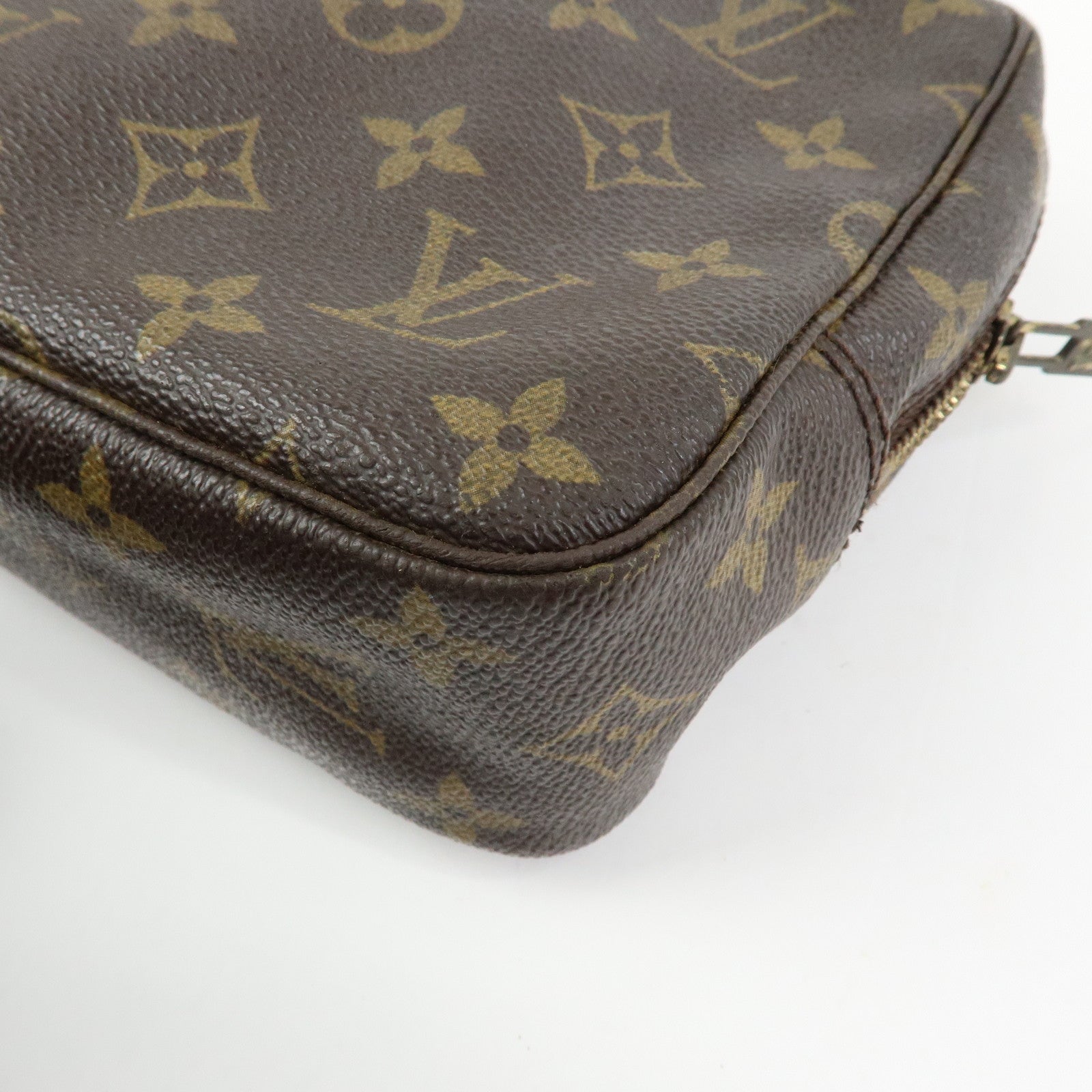 Louis Vuitton Monogram Trousse Toilette 23 Pouch Brown M47524