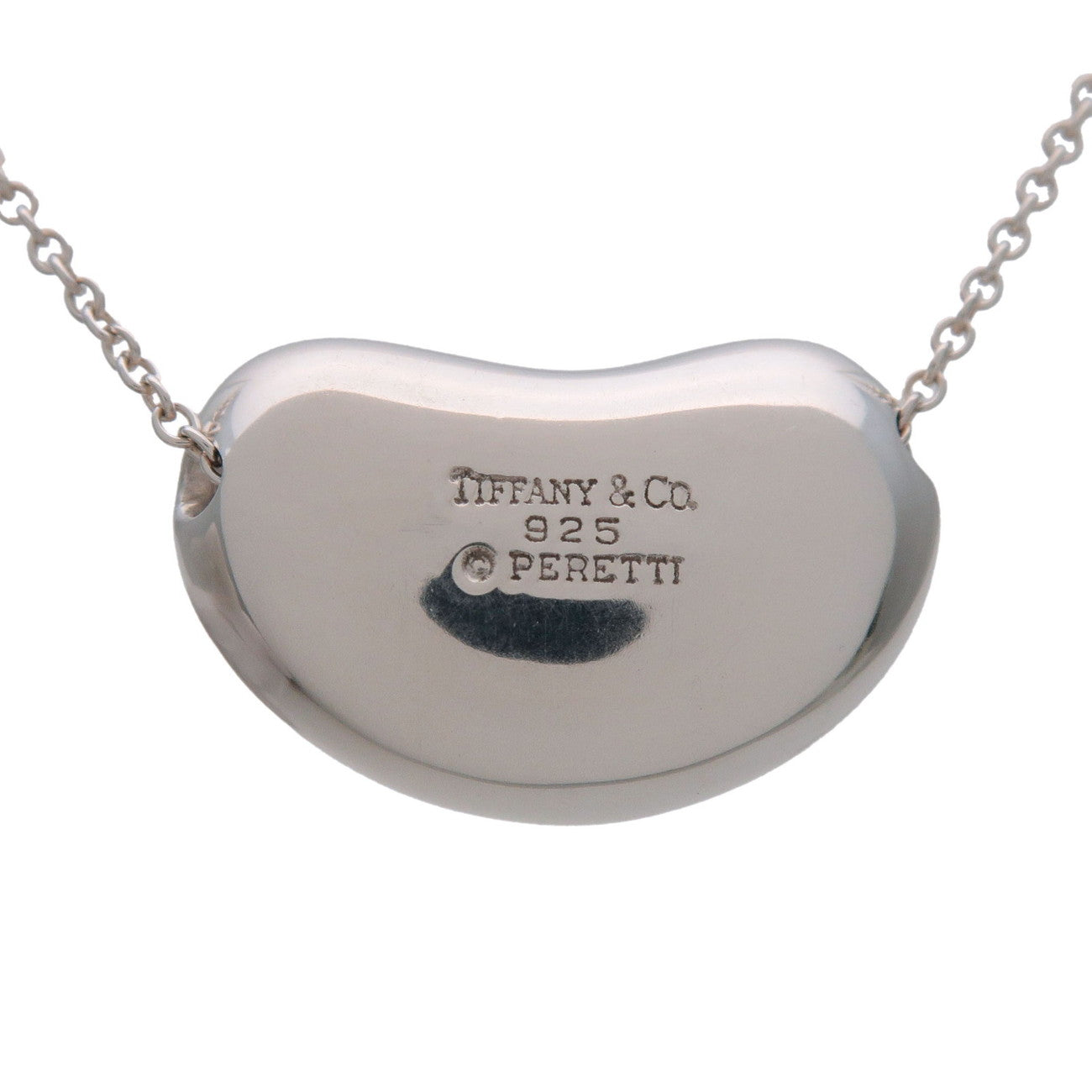 Tiffany & Co Bean Necklace Medium SV925 Silver