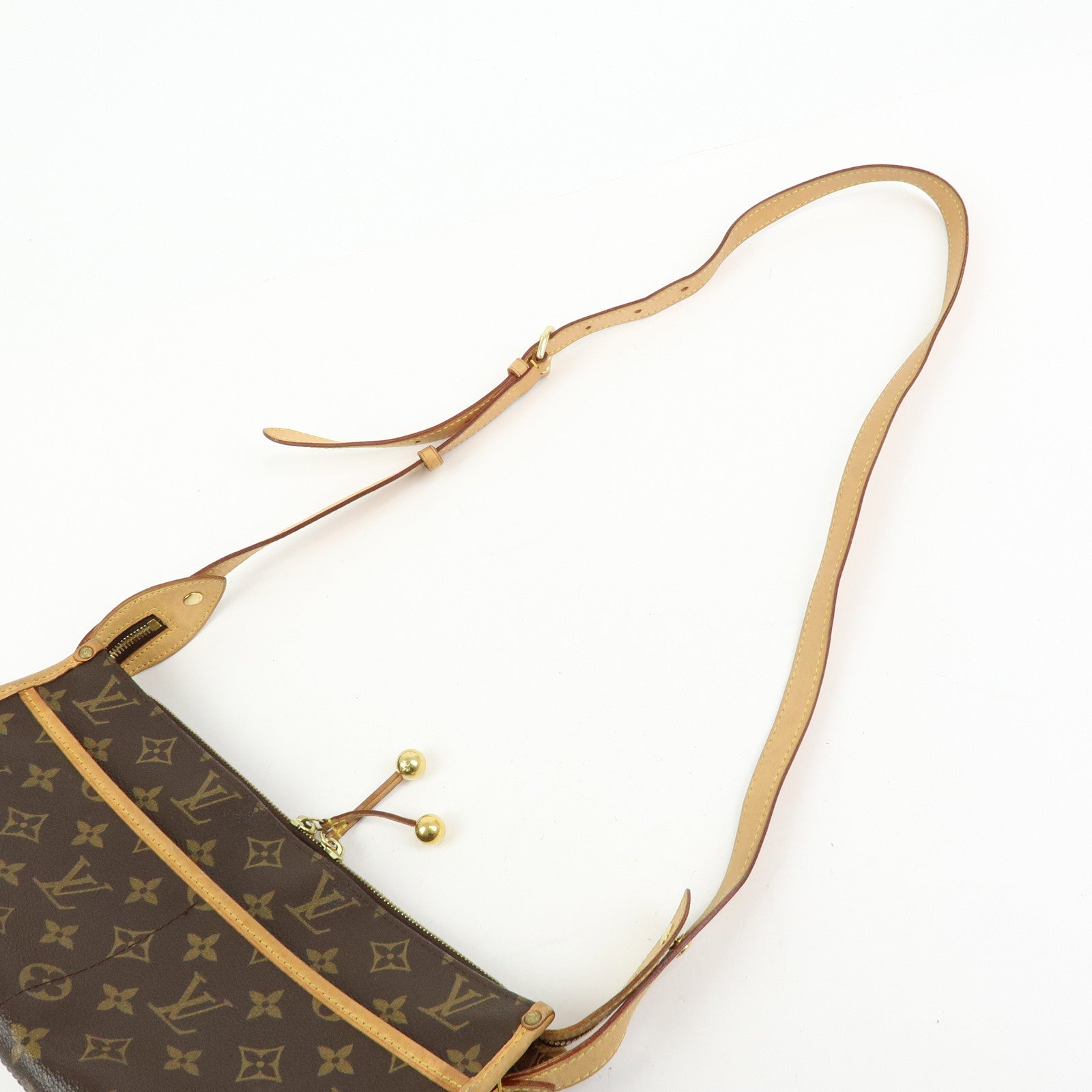 Louis Vuitton Monogram Popincourt Long Shoulder Bag Brown M40008