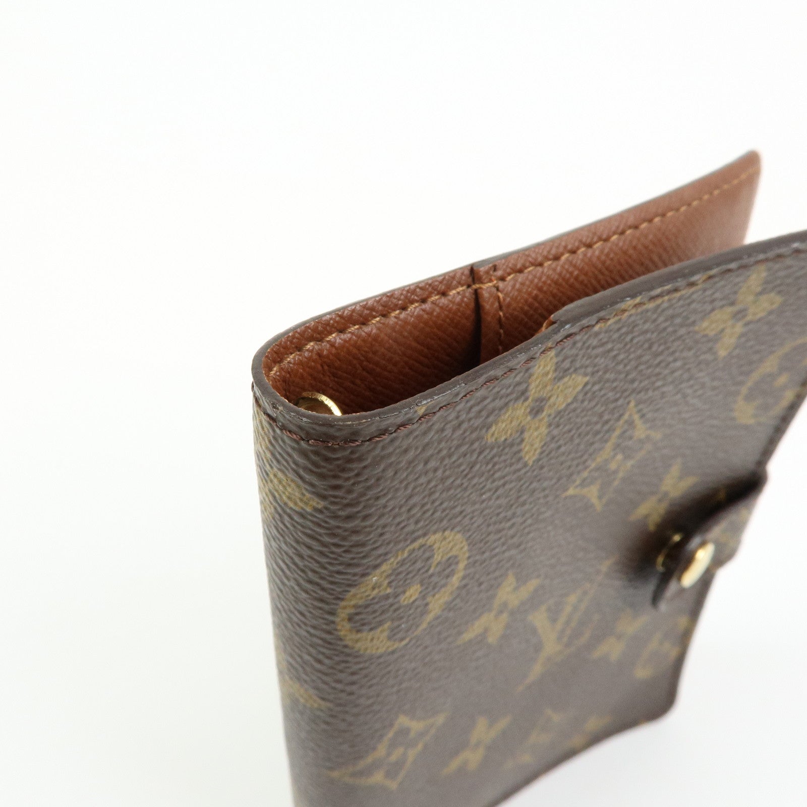 Louis Vuitton Monogram Agenda PM Planner Cover Brown R20005