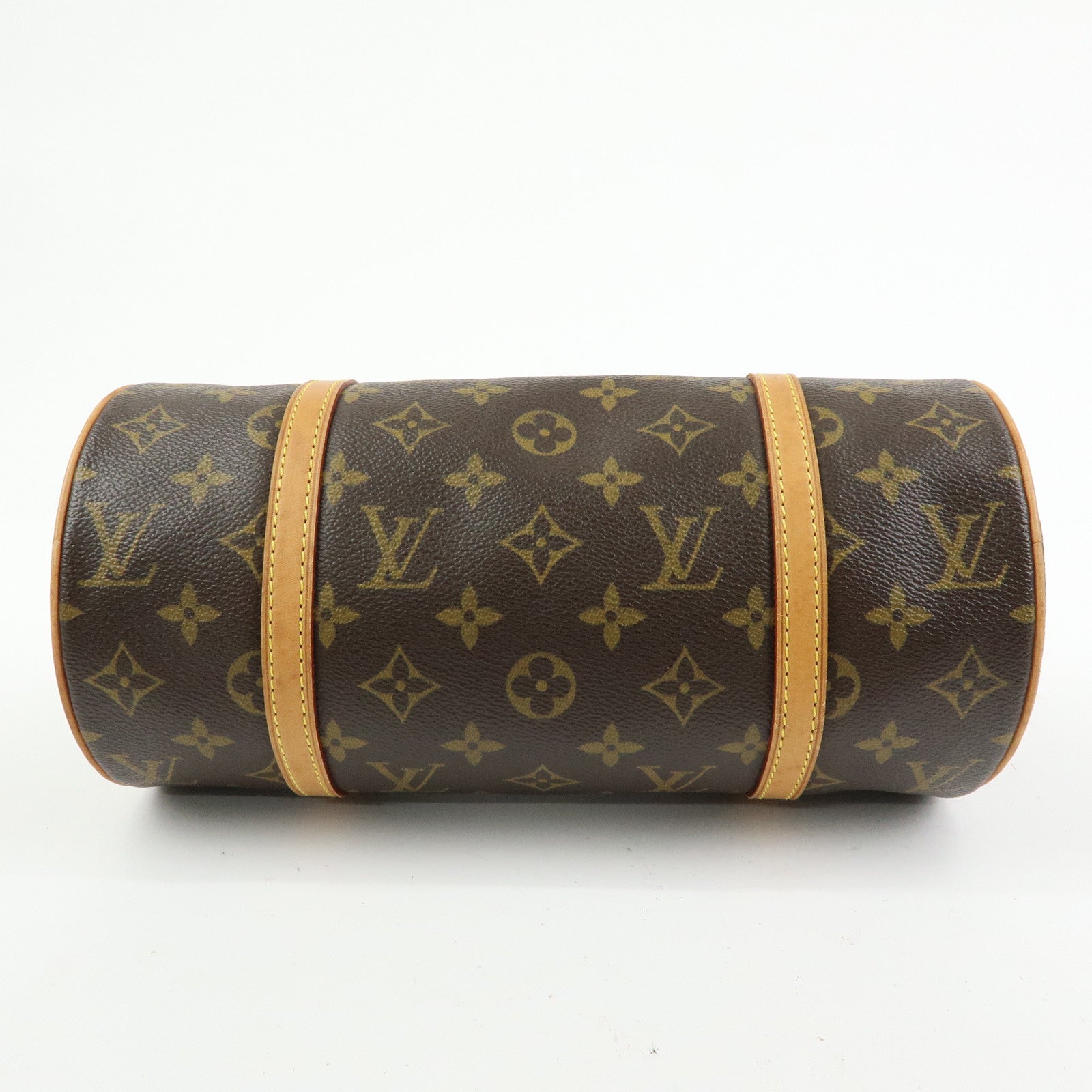 Louis Vuitton Monogram Papillon 26 Hand Bag Brown M51386