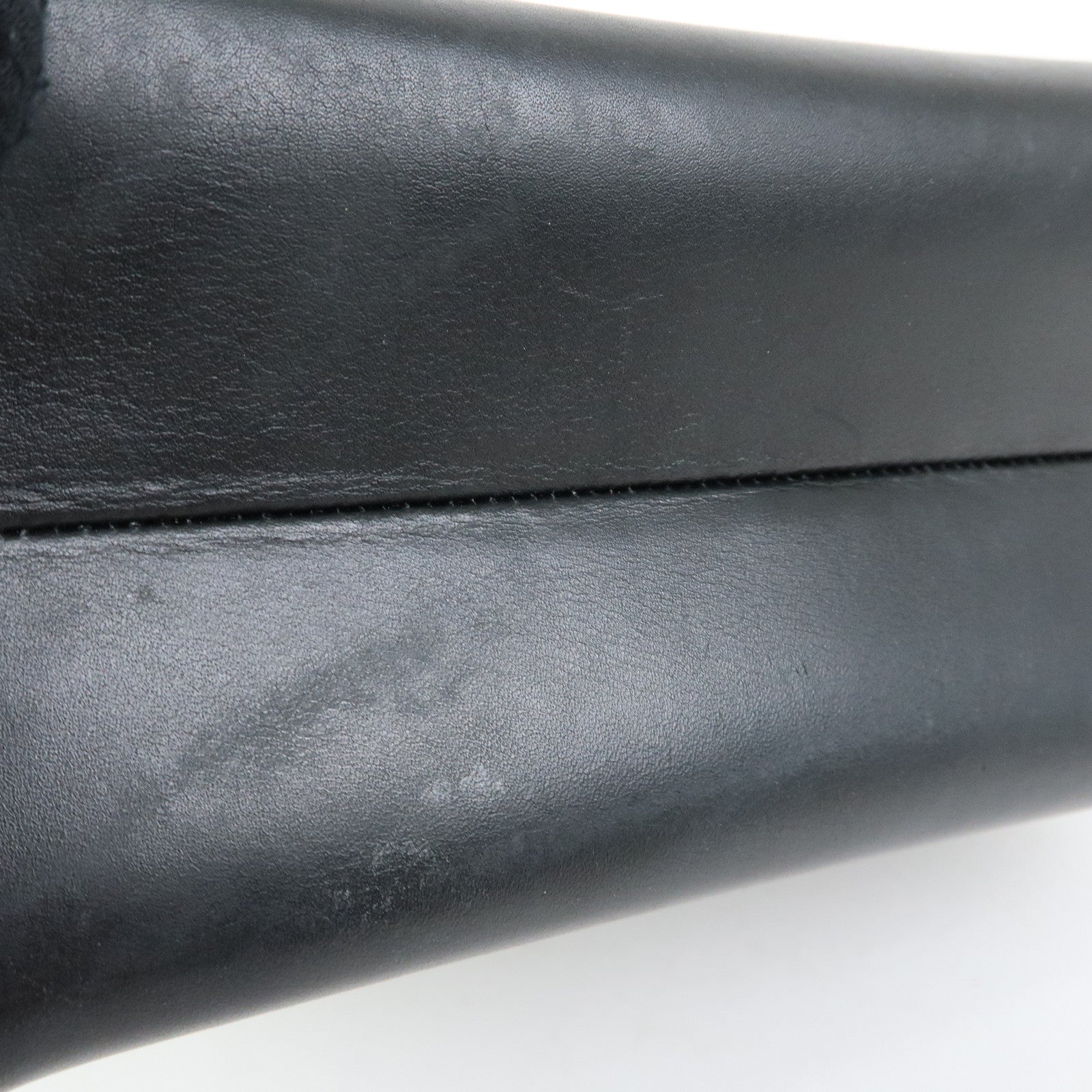 Ferragamo Vara Ribbon Leather 2Way Hand Bag Shoulder Bag Black