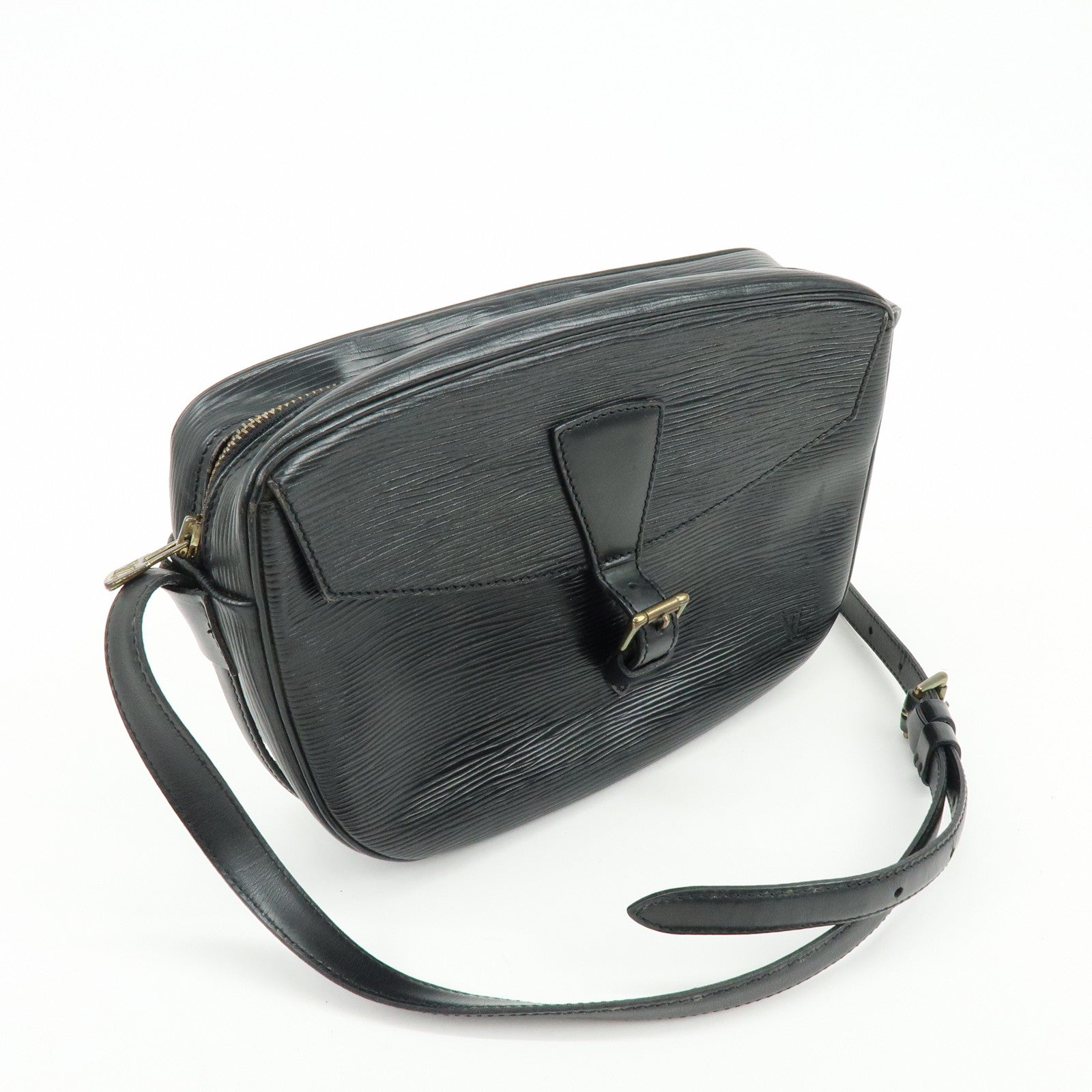 Louis Vuitton Epi Leather Jeune Fille Shoulder Bag Noir M52152