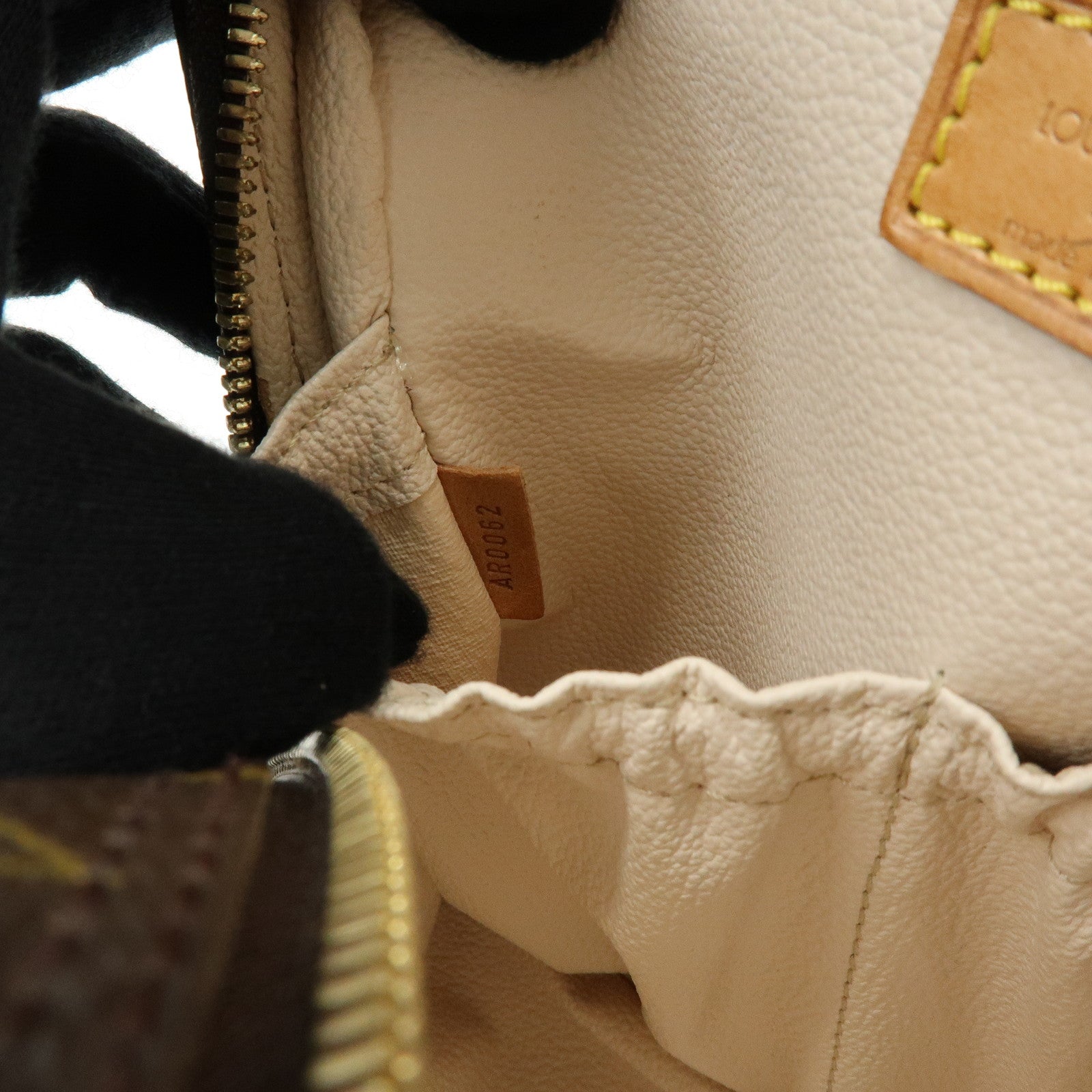 Louis Vuitton Monogram Spontini 2Way Shoulder Bag Hand Bag Brown M47500