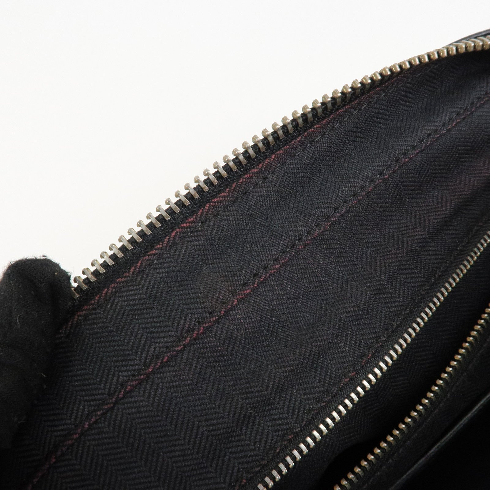 LOEWE Amazona 35 Anagram Denim Leather Junya Watanabe Hand Bag Used