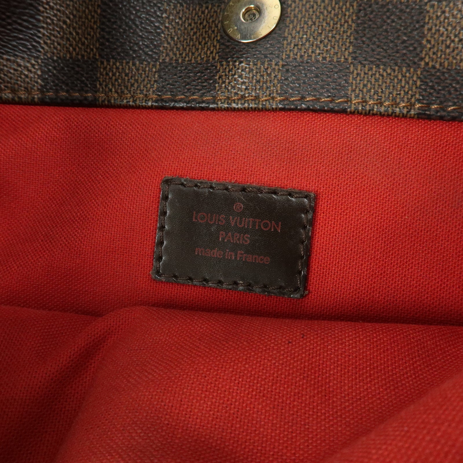 Louis Vuitton Damier Bloomsbury PM Shoulder Bag Brown N42251
