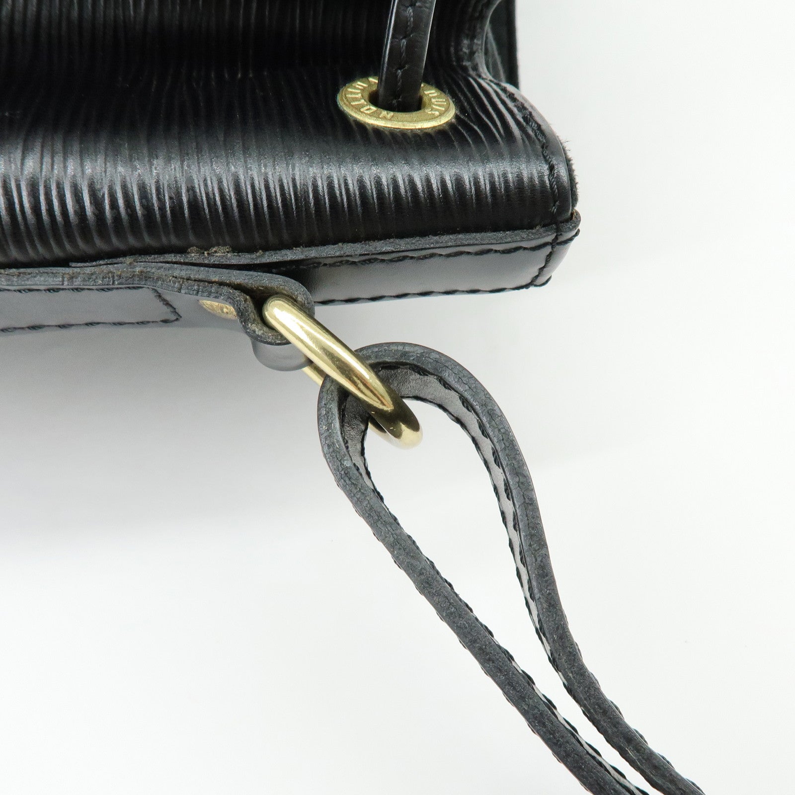 Louis Vuitton Epi Petit Noe Shoulder Bag Noir Black M44102