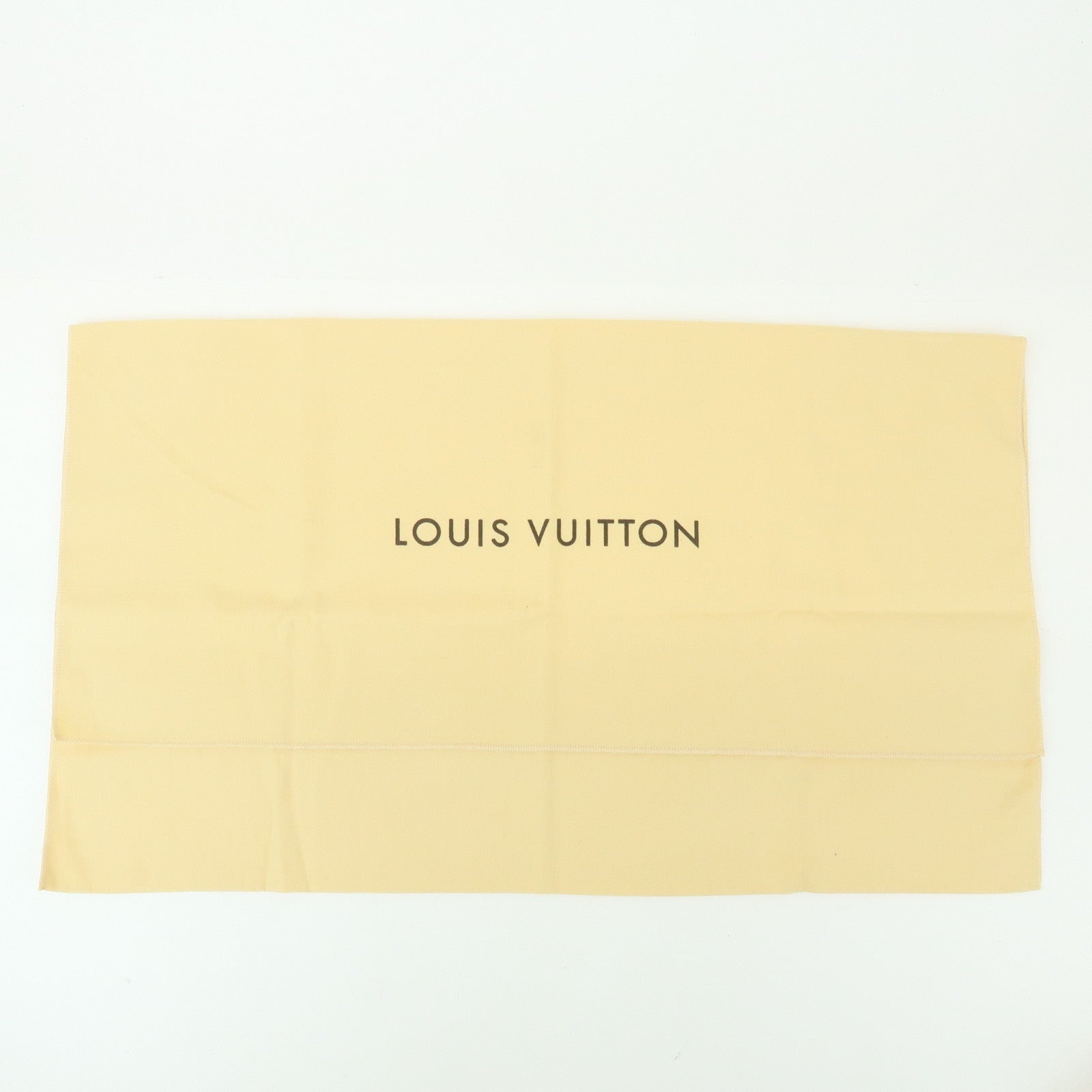 Loiuis Vuitton Set Of 10 Dust Bag Flap Style Beige Brown