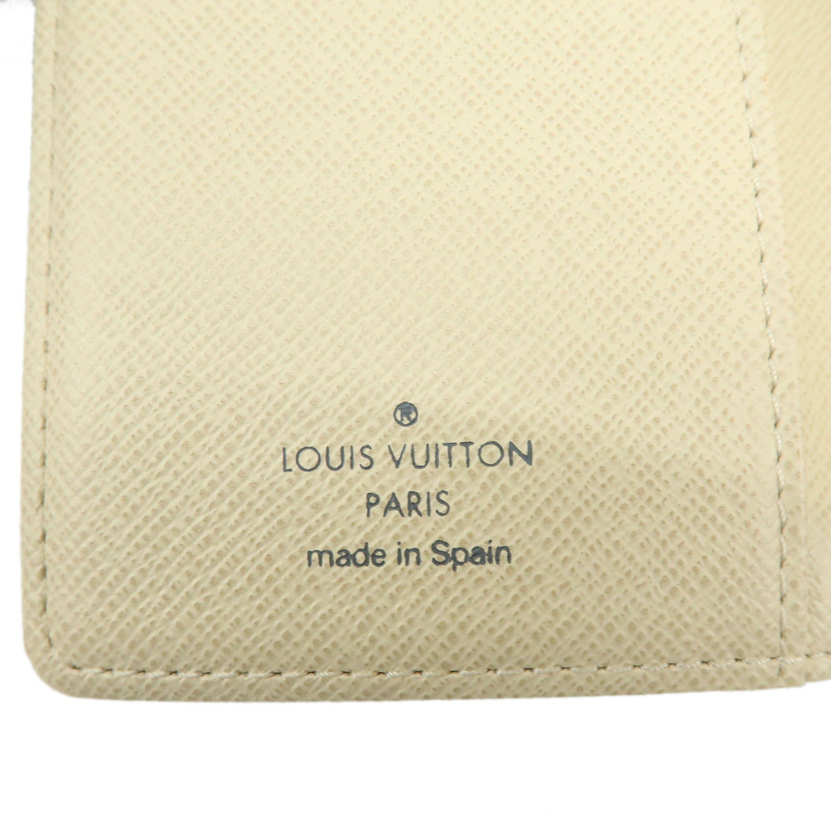 Louis Vuitton Damier Azur Agenda PM Planner Cover Ivory R20706