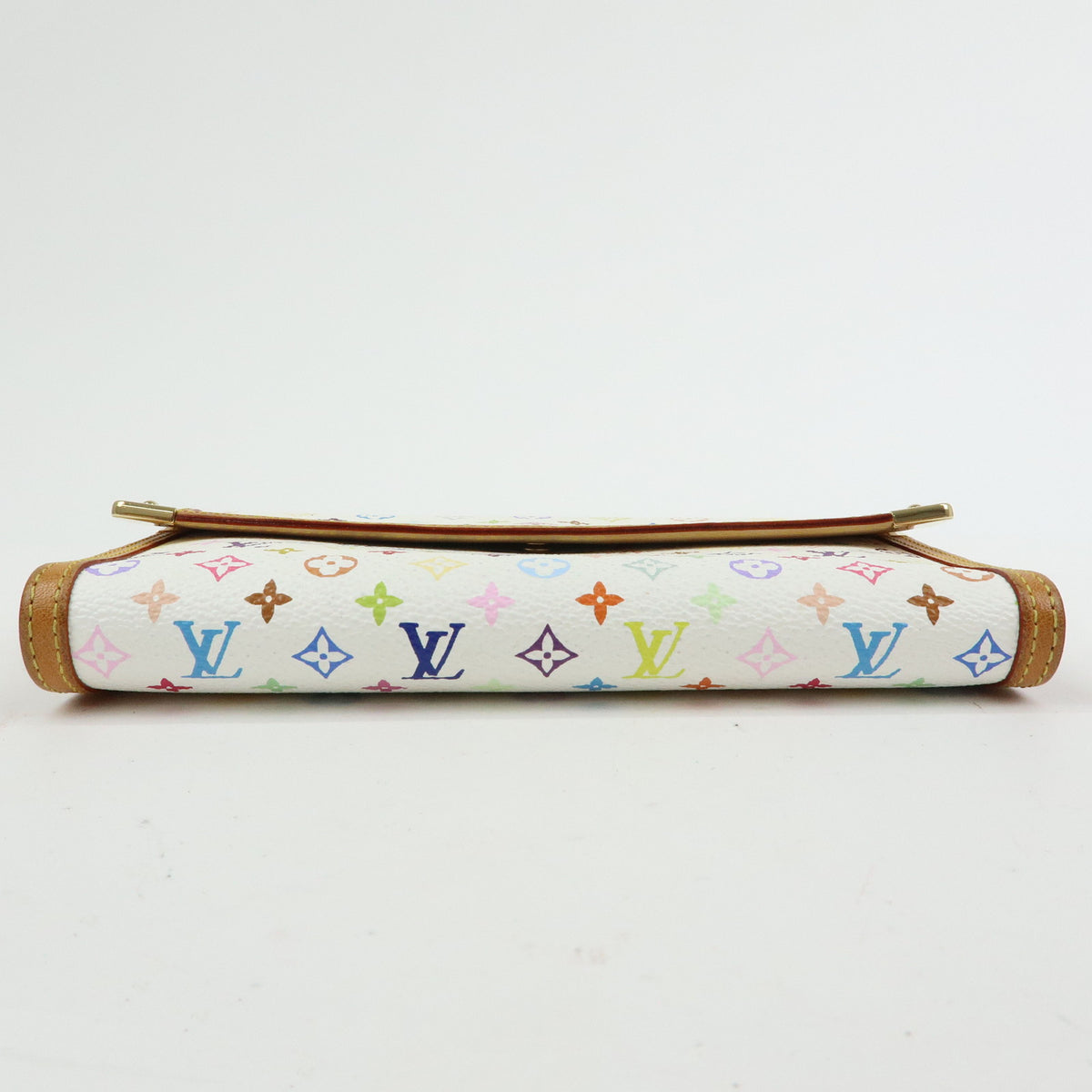 Louis Vuitton Monogram Porte Trezor International Wallet Blanc M92659