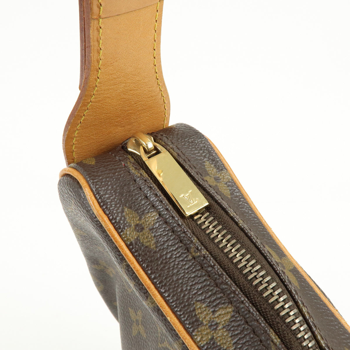 Louis Vuitton Monogram Croissant MM Shoulder Bag Brown M51512