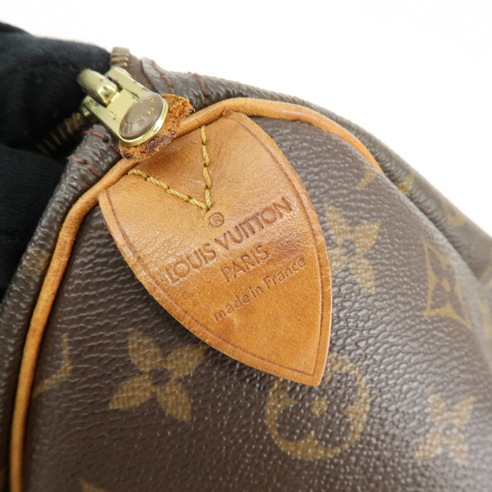 Louis Vuitton Monogram Speedy 30 Boston Bag Hand Bag Brown M41526