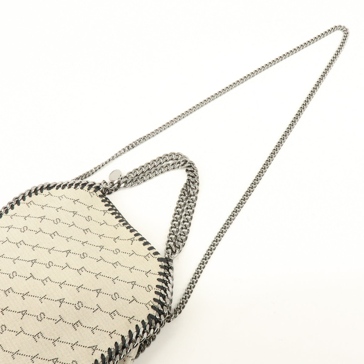 STELLA MCCARTNEY Falabella Faux Leather 2Way Bag Shoulder Bag Beige