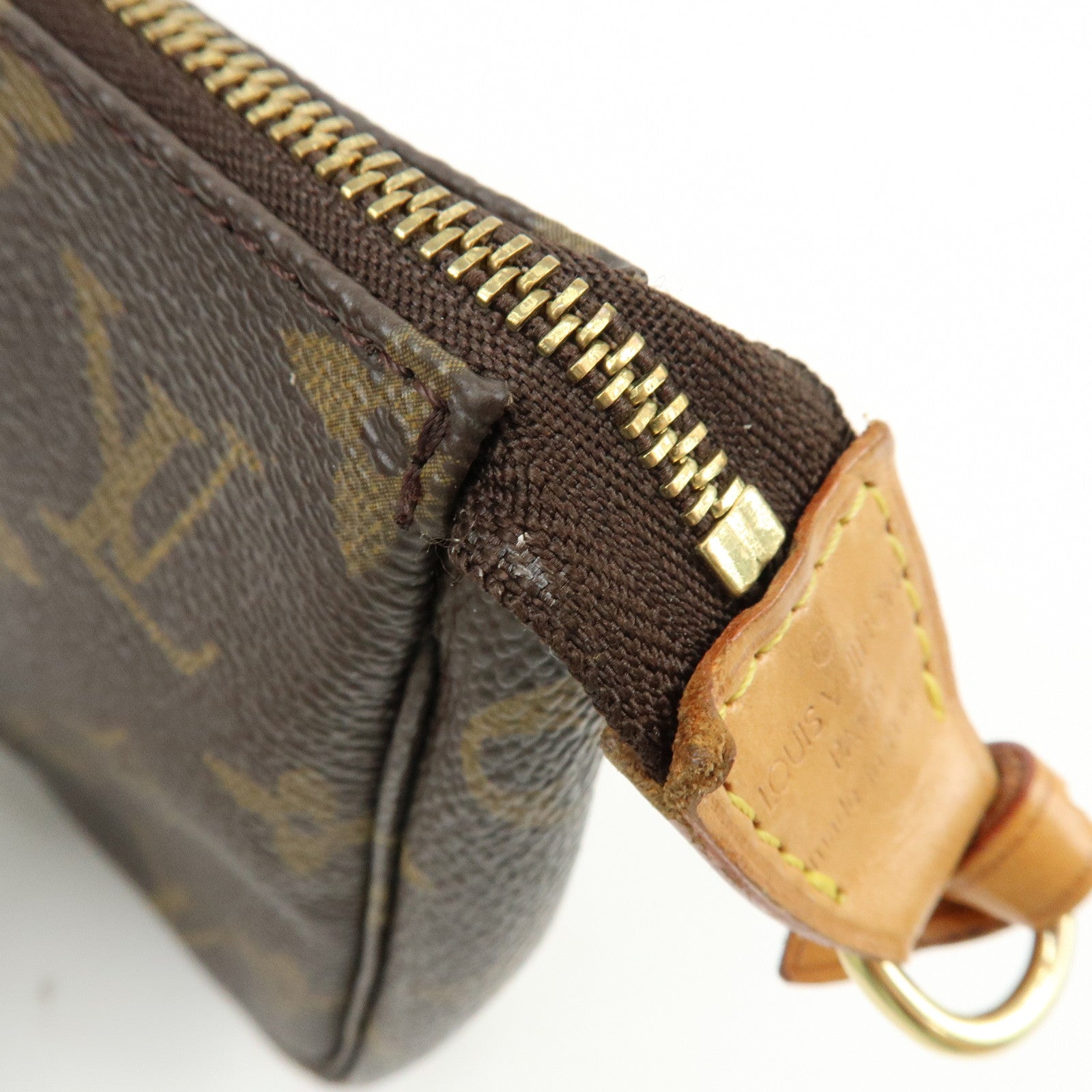 Louis Vuitton Monogram Pochette Accessoires Pouch Hand Bag M51980