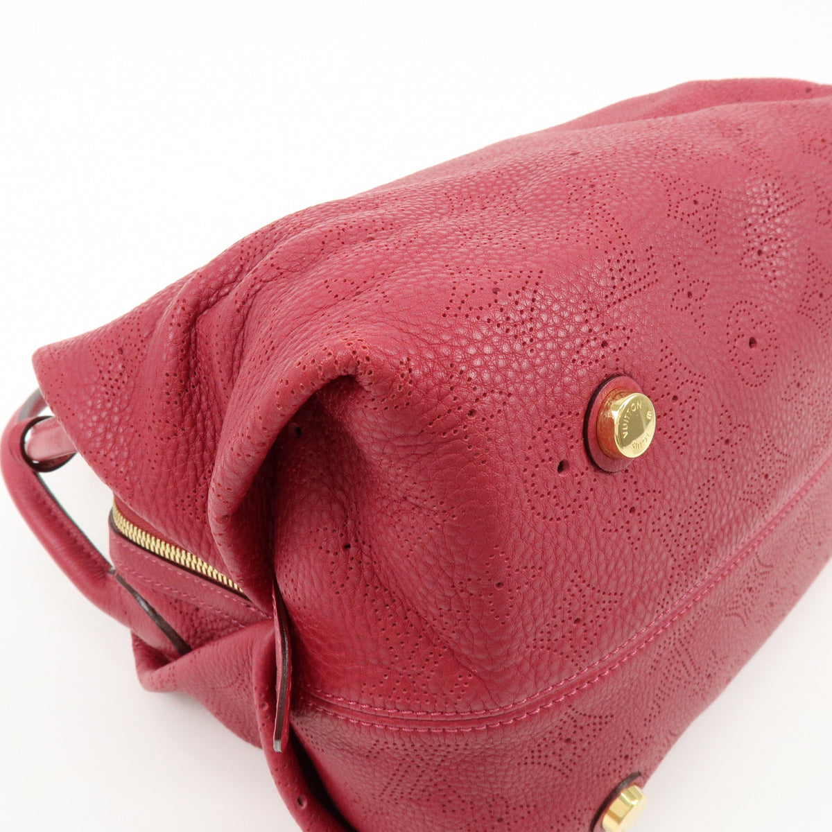 Louis Vuitton Monogram Mahina Galatea PM Shoulder Bag Grenat M93813