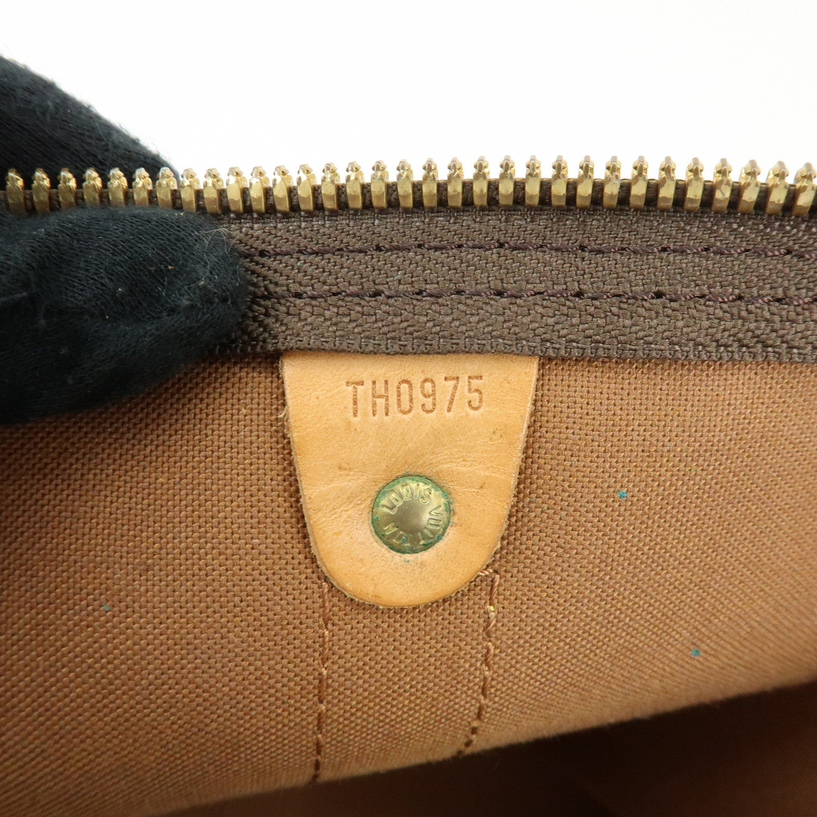 Louis Vuitton Keep All Bandouliere 55 Boston Bag Hand Bag Brown M41414