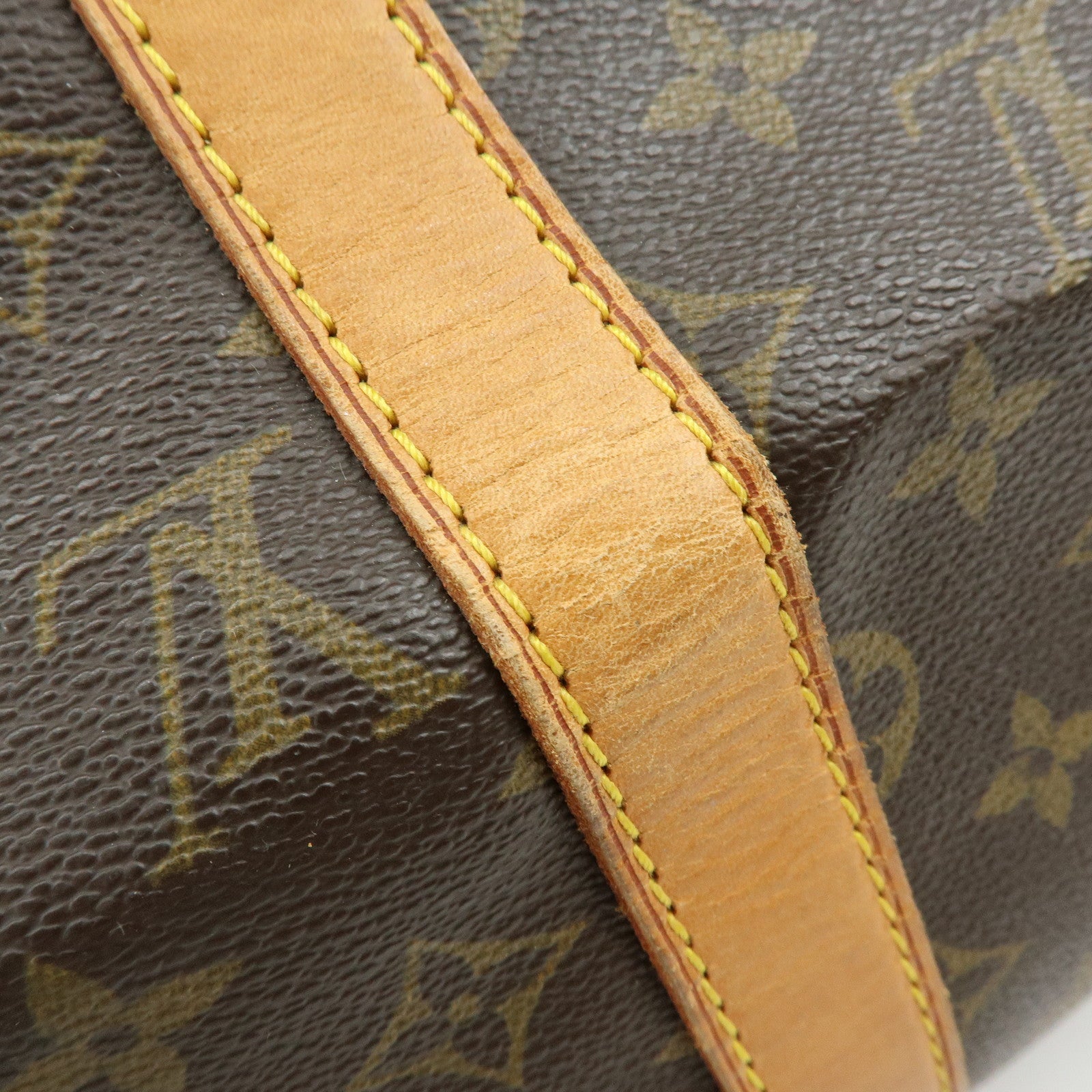 Louis Vuitton Monogram Keep All 50 Boston Bag Hand Bag Brown M41426