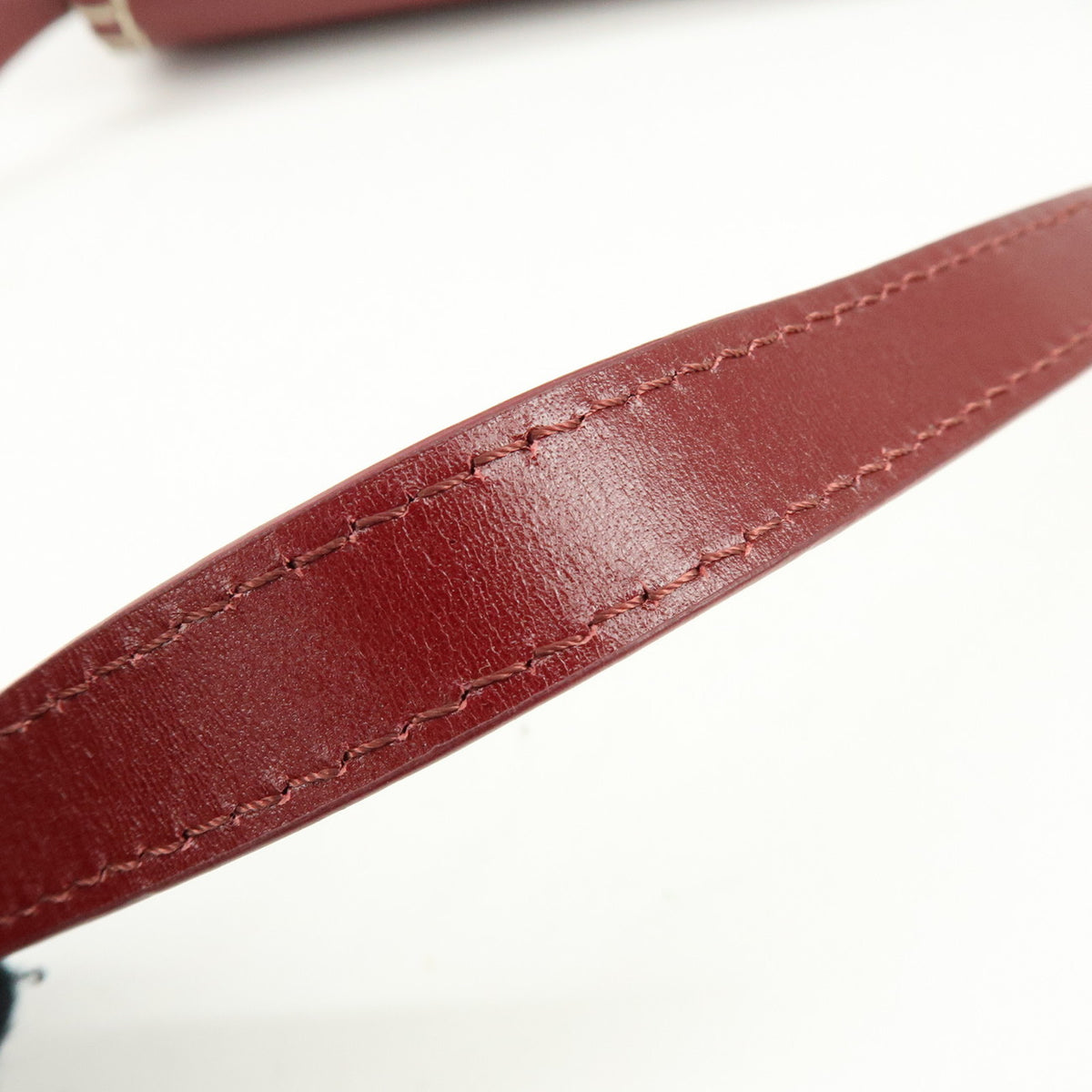 Chloe KATTIE Leather Shoulder Bag Crossbody Bag Wine Red