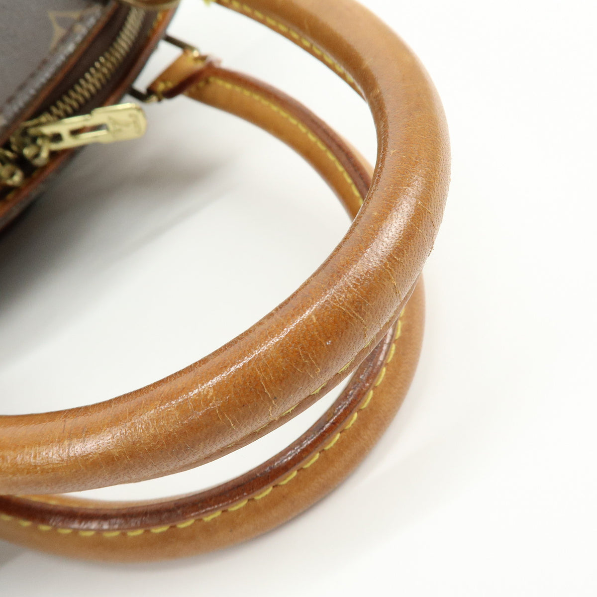 Louis Vuitton Monogram Ellipse PM Hand Bag Brown M51127